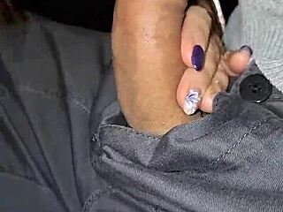 Porto Teresa Blowjob In Parking Lot With Cumshot While Cars Pass