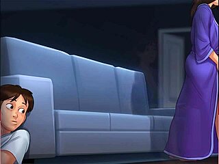 밀프 코스프레로 젖짜기 갈구해