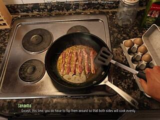 Curvy Anime Babe In Tight Outfit Shows Big Tits At Halfway House 138