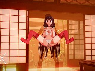 Juego de Anime Hentai con Mita en Posiciones Sexys