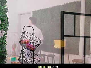 Steamy gay encounter featuring Devin Franco and Theo Brady