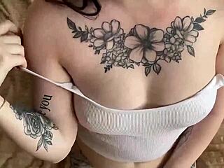 sexy blonde stretches in yoga but ends up with her pussy stretched wide