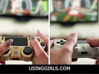 She moaned, Use me in front of your friends, boyfriend!