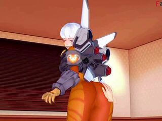 Valkyrie gives blowjob in POV sex fantasy