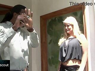 sexy curvy girl fucks gifted black male in cowgirl, doggystyle, cum on vagina 😍