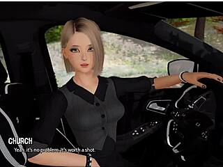 in ripples part 5, the brunette's lingerie gets ripped off