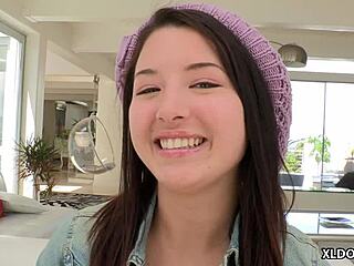 Daisy summers sucks big cock hard, masturbating while getting fucked!