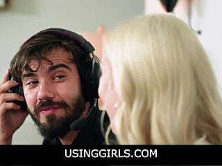 She moaned, Use me in front of your friends, boyfriend!