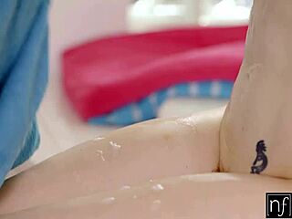 NF Busty - Fiery Ginger Lauren Phillips Drills Roommate in Hardcore Dorm Encounter