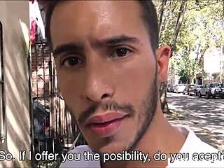 amateur young 18+ straight twink latino first gay sex with stranger for cash pov