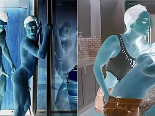 Muscular guy dives into wet pussy