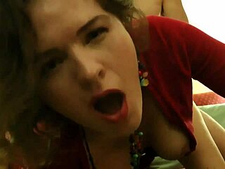 The bitch wife's cuckold story unfolds with old pornstar tits