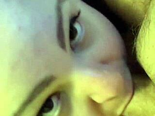 Girl Gags Hard on Daddy’s Dick with Intense Choking