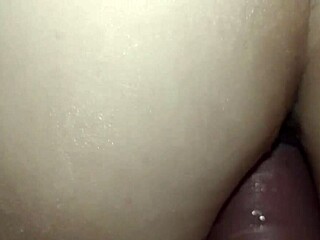 We filmed this close-up anal scene with a brunette amateur's hairy ass in doggystyle.