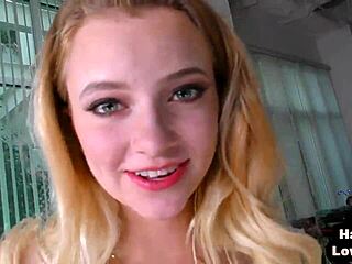 Amateur Teen 18+ Jerks Hard Dick After Striptease