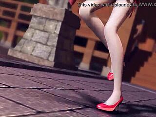 REIM FROM TOUHOU EXPLORES PINKCAT IN THIS HENTAI STORY