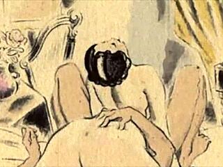 Wow, vintage erotic illustrations from antique comics!