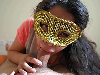 義母がフェラとディープスロート、抑えきれず逆騎乗位でマンコファック