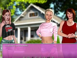 Intensely kissing my hot blonde lesbian best friend