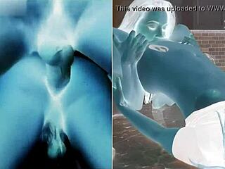 Muscular guy dives into wet pussy