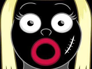 Blonde mature Marina craves dick and gets wild with a guy.