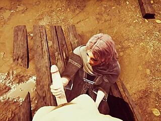 エルデンリングのMelinaが3Dヘンタイ無修正アニメセックスでディープスロート