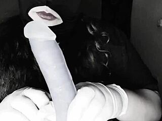 Fuming My Dildo While Relaxing at Home