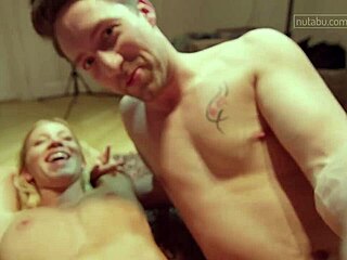 Erotic homemade POV sex tape with skinny young amateur