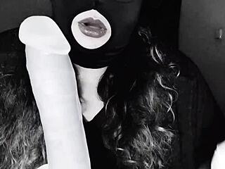 Fuming My Dildo While Relaxing at Home