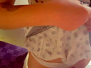 please don't cum inside, she begs during homemade blowjob