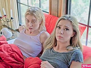 Scared Teen Stepsisters Pranked By Stepbro During Halloween!