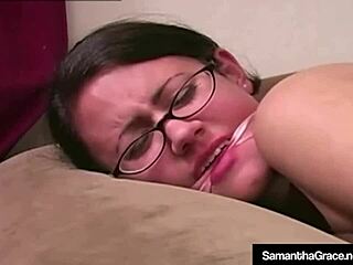 bisexual samantha grace subtly dominates ballerina penny barber with spanks