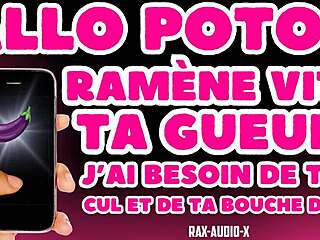 French Gay Audio Porn Featuring Twink Submitting To Daddy Buddy Domination