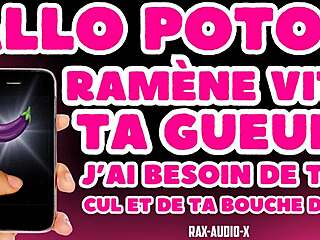 French Gay Audio Porn Featuring Twink Submitting To Daddy Buddy Domination