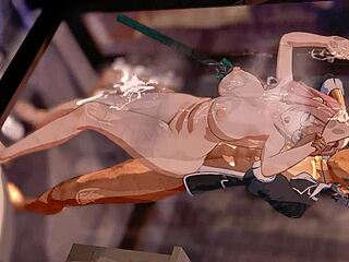 เอ่อ มาดูแอคชั่นอนิเมะก้มโดนเย็ดหลังสุดเฟี้ยวจาก 月城柳!