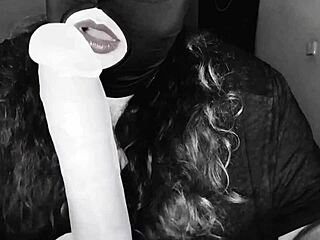 Fuming My Dildo While Relaxing at Home