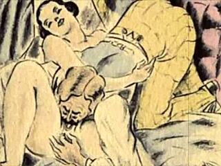 Wow, vintage erotic illustrations from antique comics!