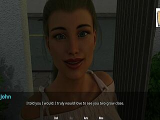 John explores the new house with four hot ladies, big asses, and big tits in this erotic 3D game.