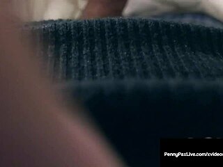 Redhead Penny Pax Milks Cock