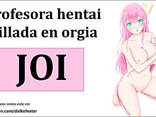 Hentai Orgy with Sexy Teacher in Wild Cosplay Audio Session