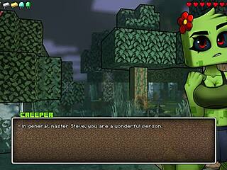 hot underwear hornycraft gets steamy in wild anime parody action