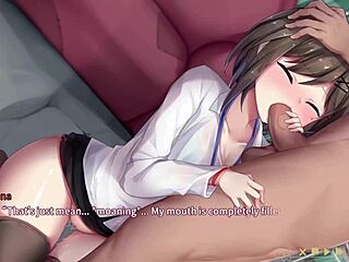 Ghost Marriage Matchmaking VN Hentai Game Night 1 with Luna Blowjob Scene! 😍