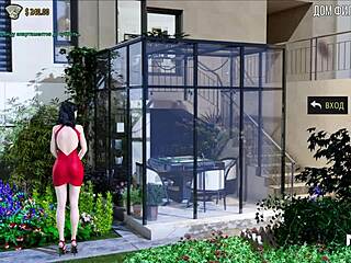 Anime girl hides anal plug in 3D hentai scene 😏