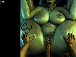 Alcina Dimitrescu โดนหีบดำใหญ่เย็ด!