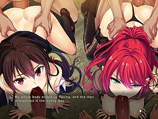 Nightmare x vampire anime game adventure