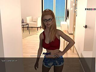 Dreams of Desire - Aby Rewards Alex with Handjob and Blowjob for Light Bulb Fix