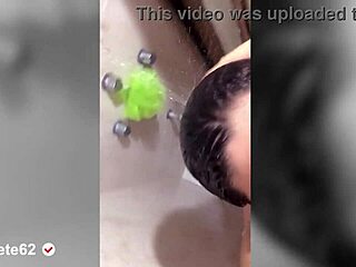 Come see me in the shower, look at my tits and ass bb.