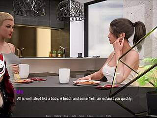 hey, check kate 8 in that upskirt maid outfit outside!