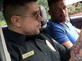 Gay Officer Bruce Fucks The Offender