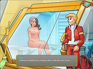 スペースレスキューで遊んで可愛いルネのサウナを直そう